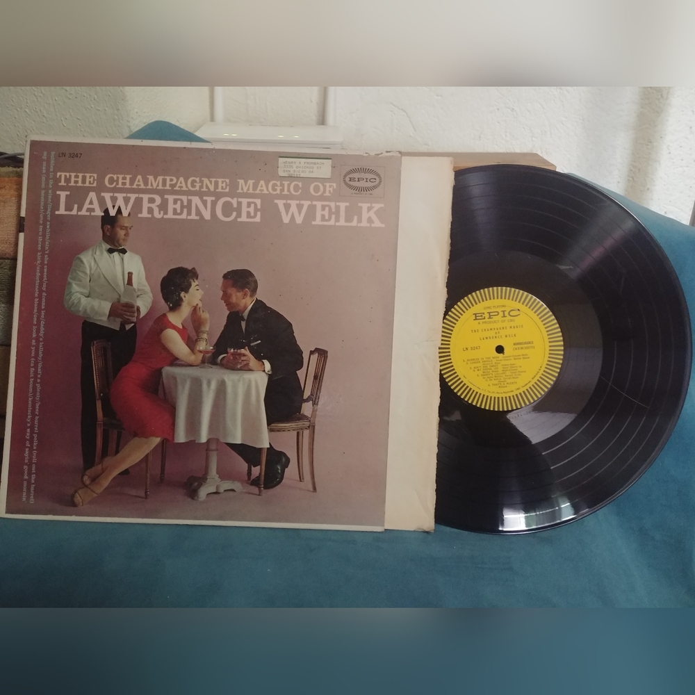 The Champagne Magic Of Lawrence Welk Epic LP 1958